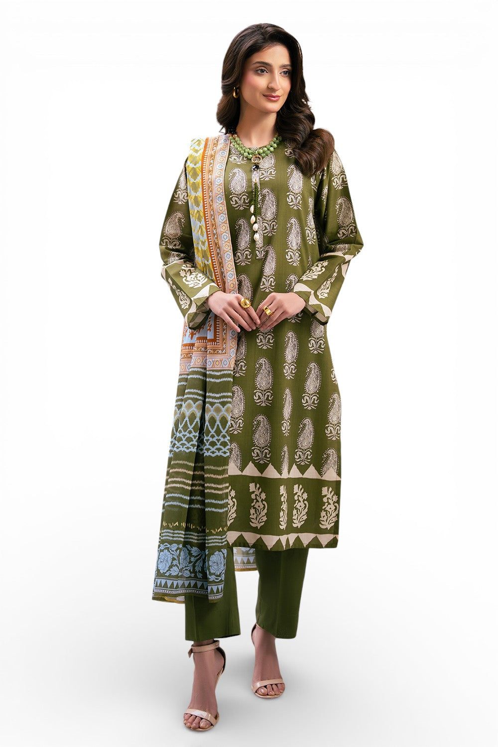 Gul Ahmed | Botanical 26' - 3 Piece Printed Lawn | CH-62006
