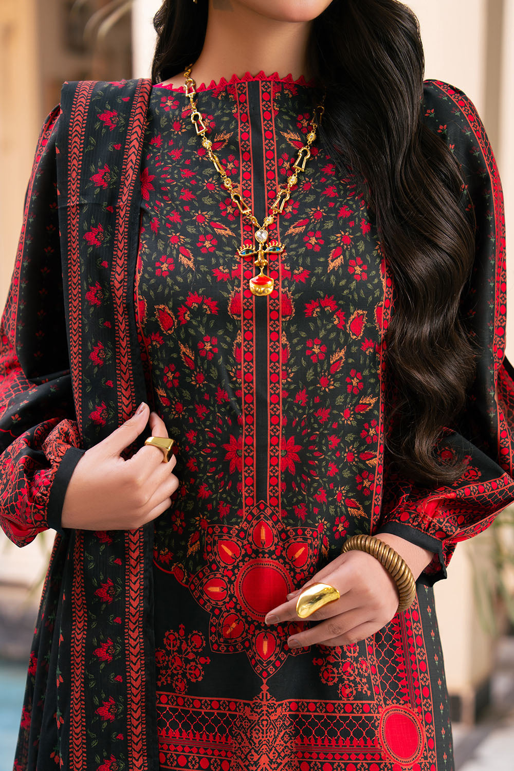 Gul Ahmed | Botanical 26' - 3 Piece Printed Lawn | CH-62011