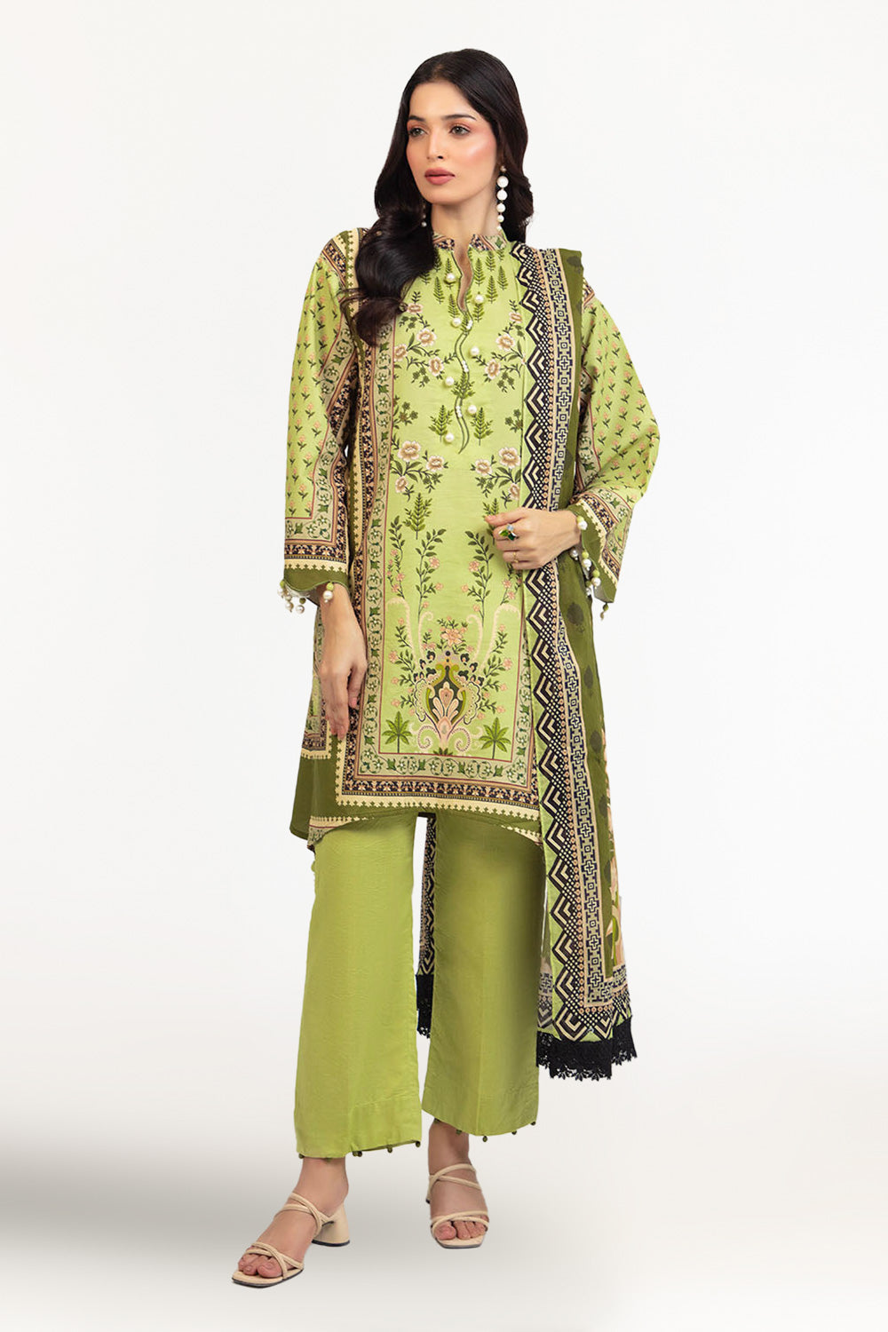 Gul Ahmed | Floral Blush 26' - Printed Lawn | CL-62072 B