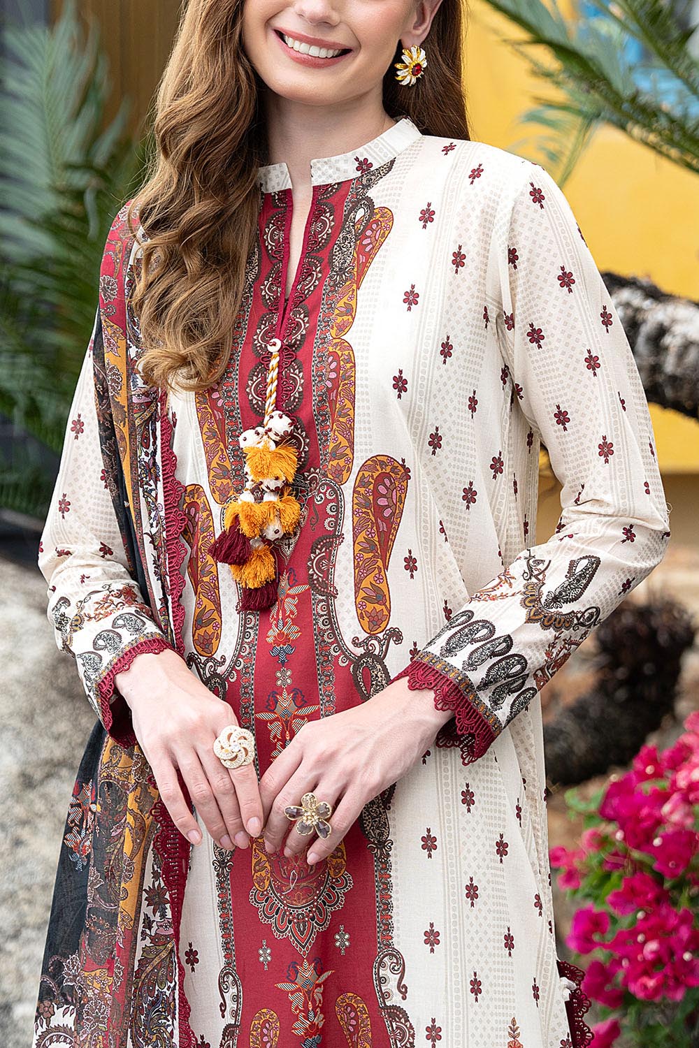 Gul Ahmed | Floral Blush 26' - Printed Lawn | CL-62076 A