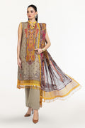 Gul Ahmed | Floral Blush 26' - Printed Lawn | CL-62076 B