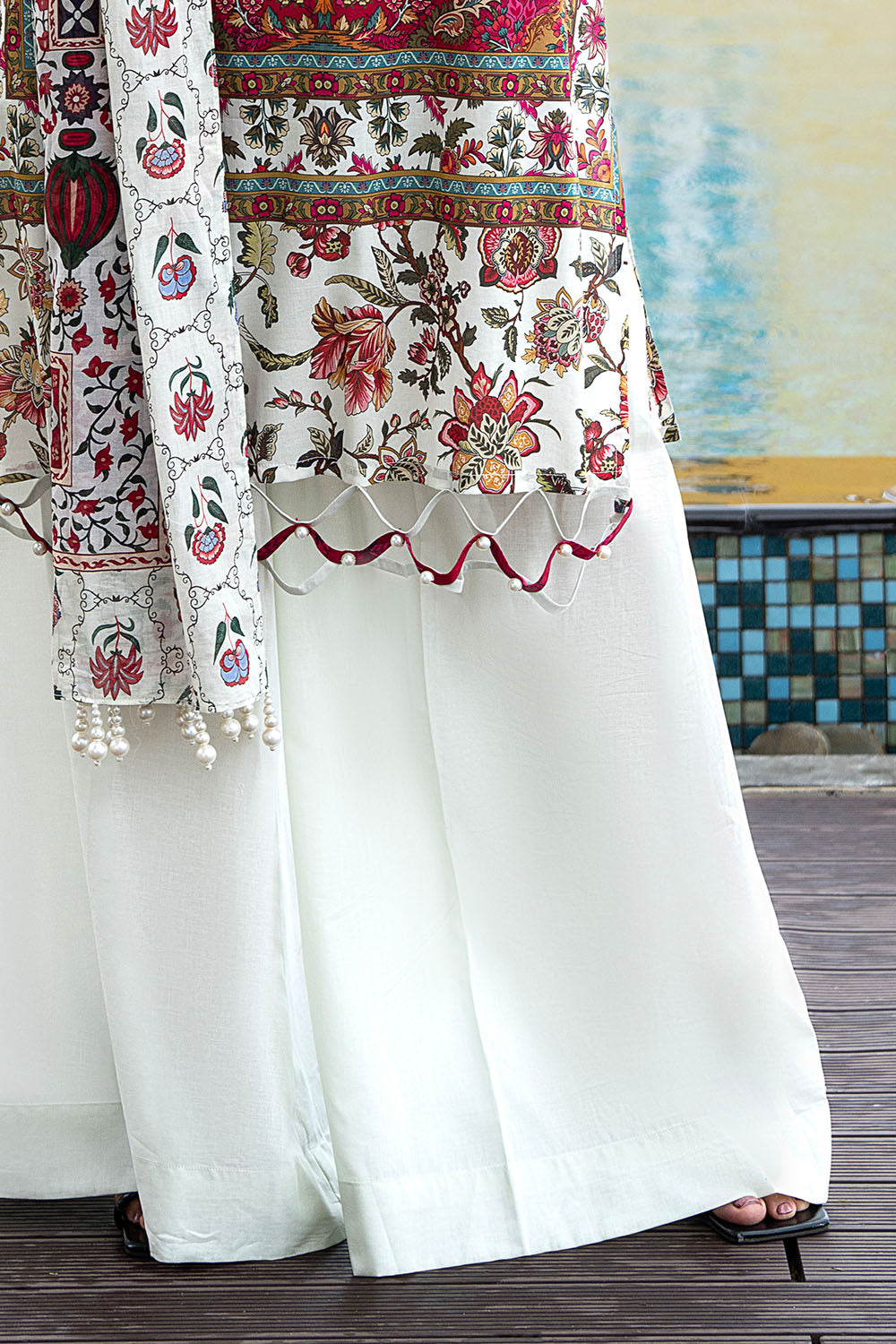 Gul Ahmed | Floral Blush 26' - Printed Lawn | CL-62077 A