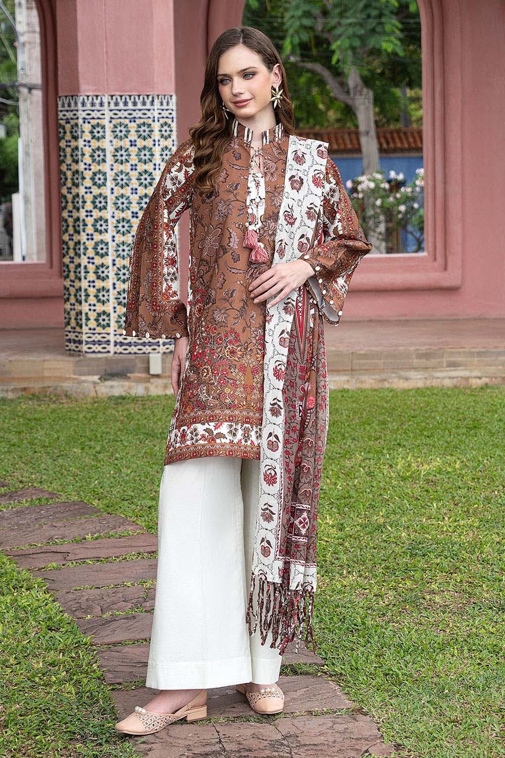 Gul Ahmed | Floral Blush 26' - Printed Lawn | CL-62077 B