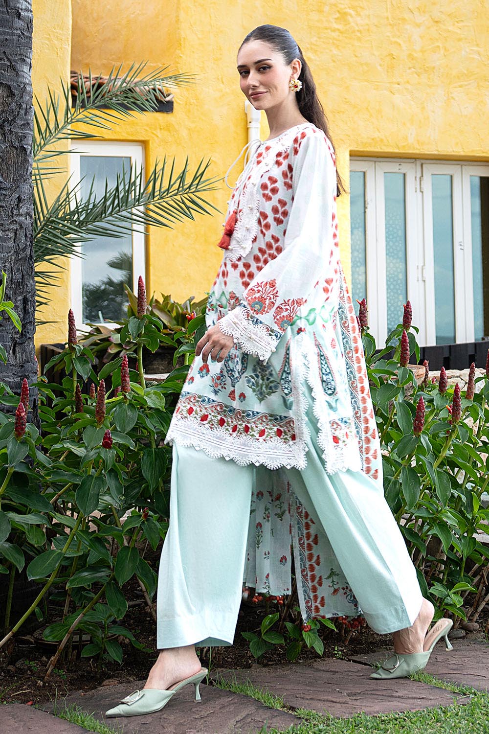 Gul Ahmed | Floral Blush 26' - Printed Lawn | CL-62080 A