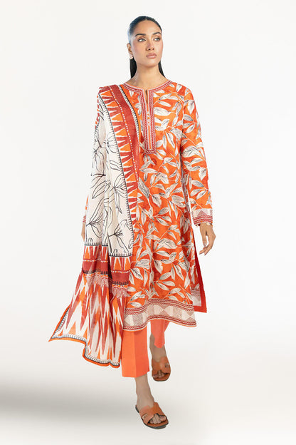 Gul Ahmed | 3 Piece Printed Lawn Suit | CL-62297 A