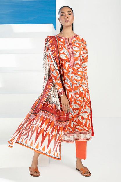 Gul Ahmed | 3 Piece Printed Lawn Suit | CL-62297 A