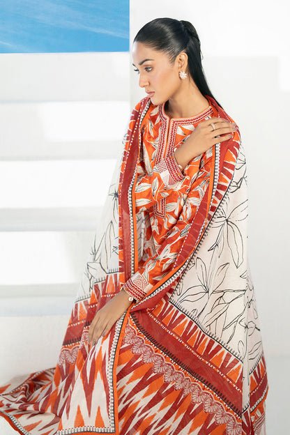 Gul Ahmed | 3 Piece Printed Lawn Suit | CL-62297 A