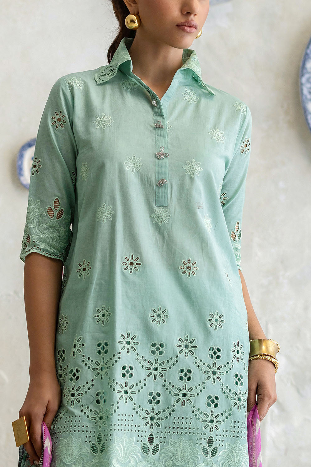 Gul Ahmad | Summer Embroidered Lawn Suit | S-62013