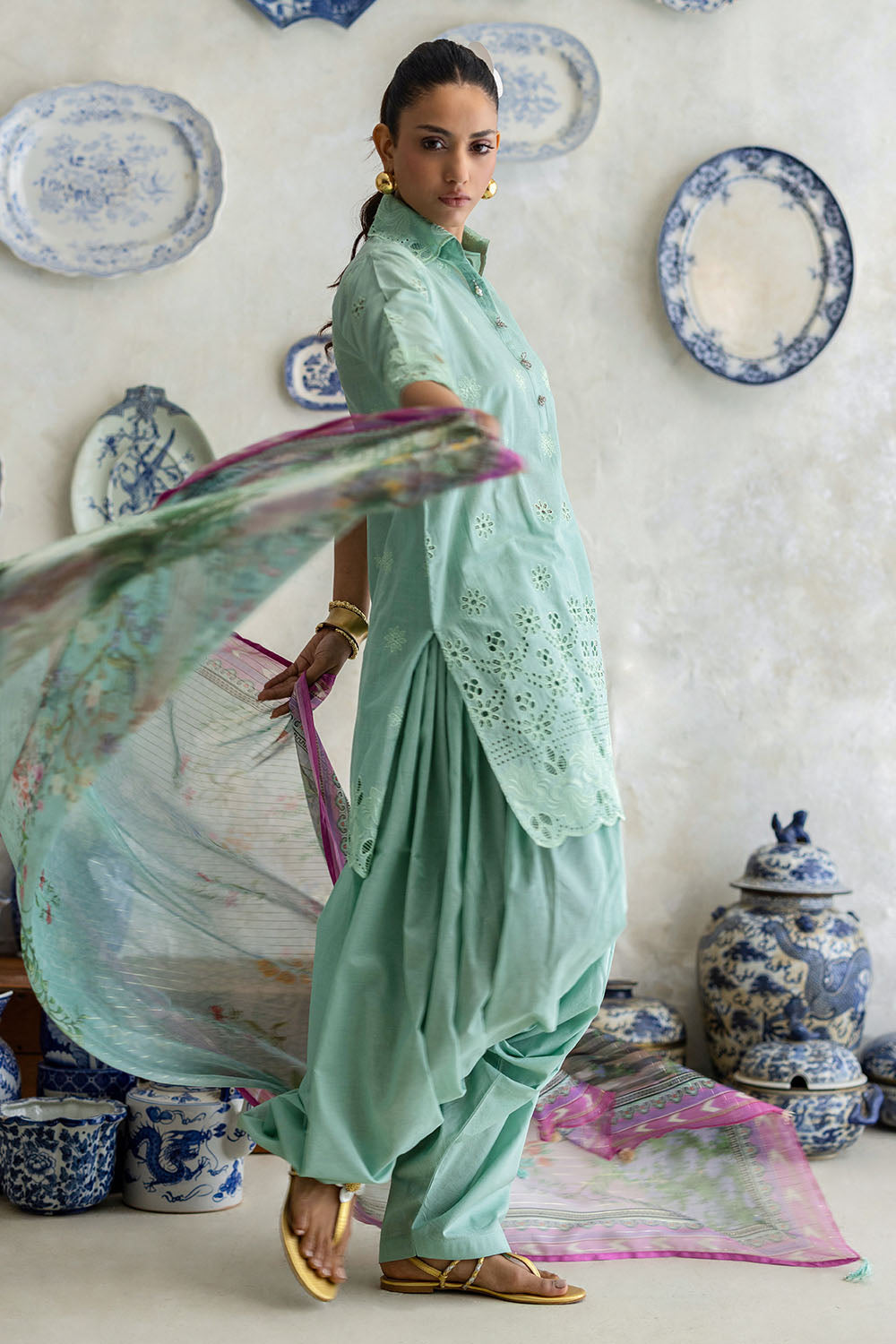Gul Ahmad | Summer Embroidered Lawn Suit | S-62013