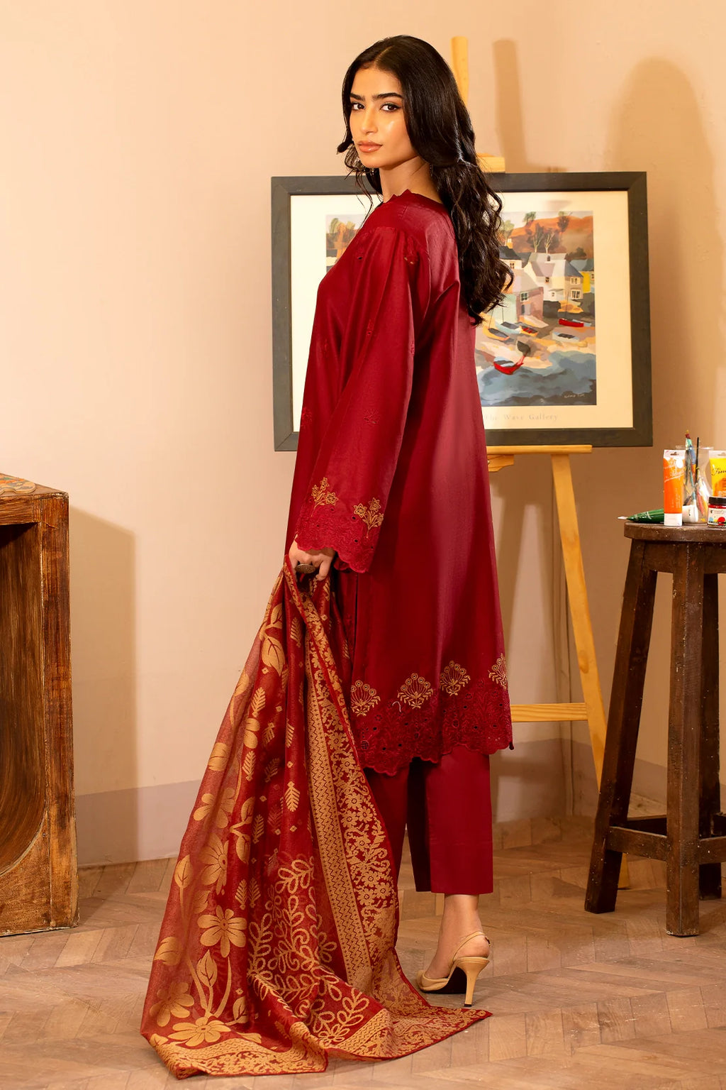 Rashid Textile | Rahi Embroidered Lawn | 3710