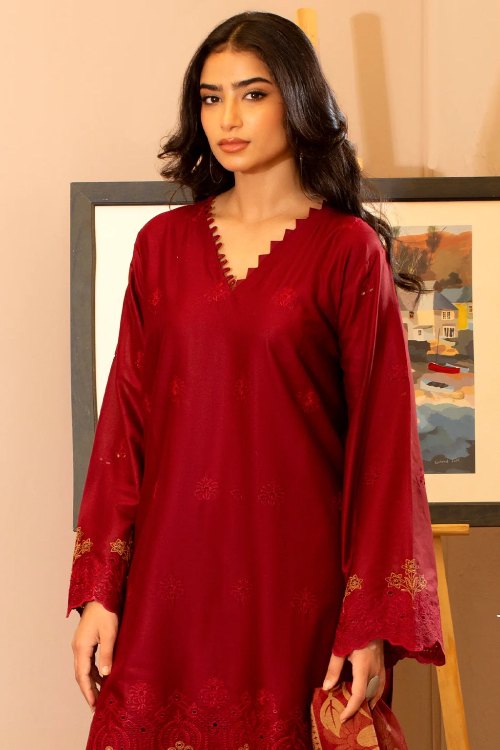 Rashid Textile | Rahi Embroidered Lawn | 3710