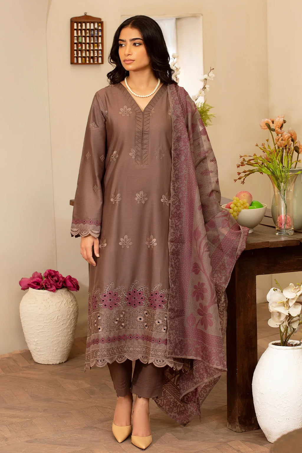 Rashid Textile | Rahi Embroidered Lawn | 3711