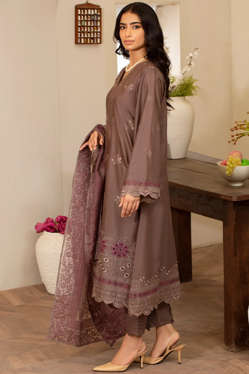 Rashid Textile | Rahi Embroidered Lawn | 3711