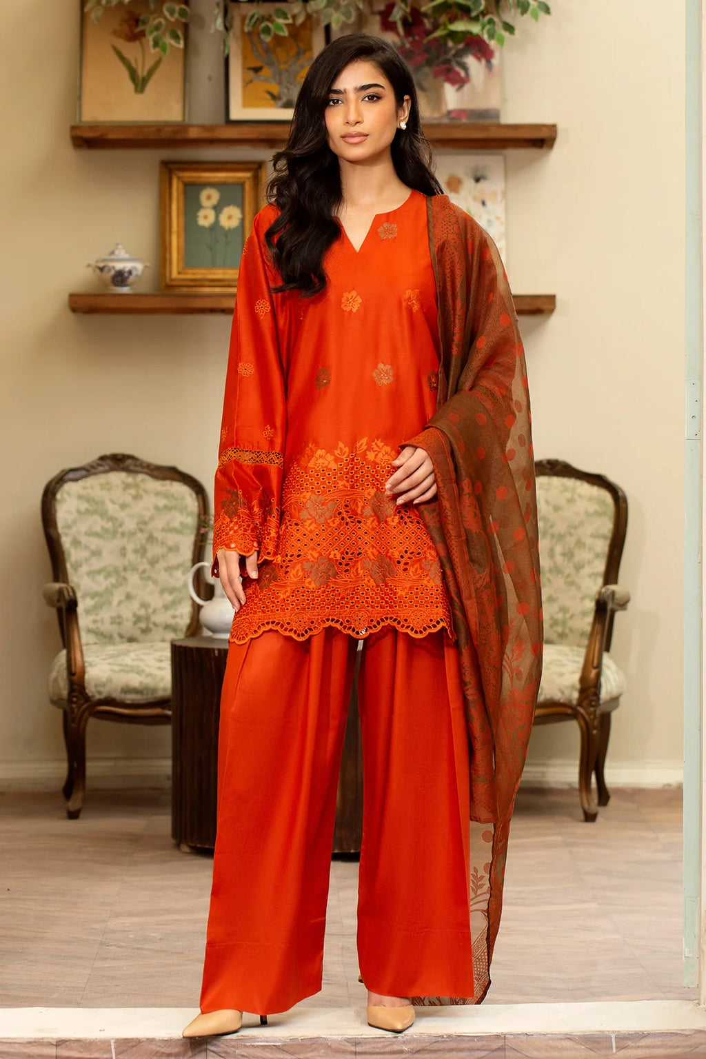 Rashid Textile | Rahi Embroidered Lawn | 3712