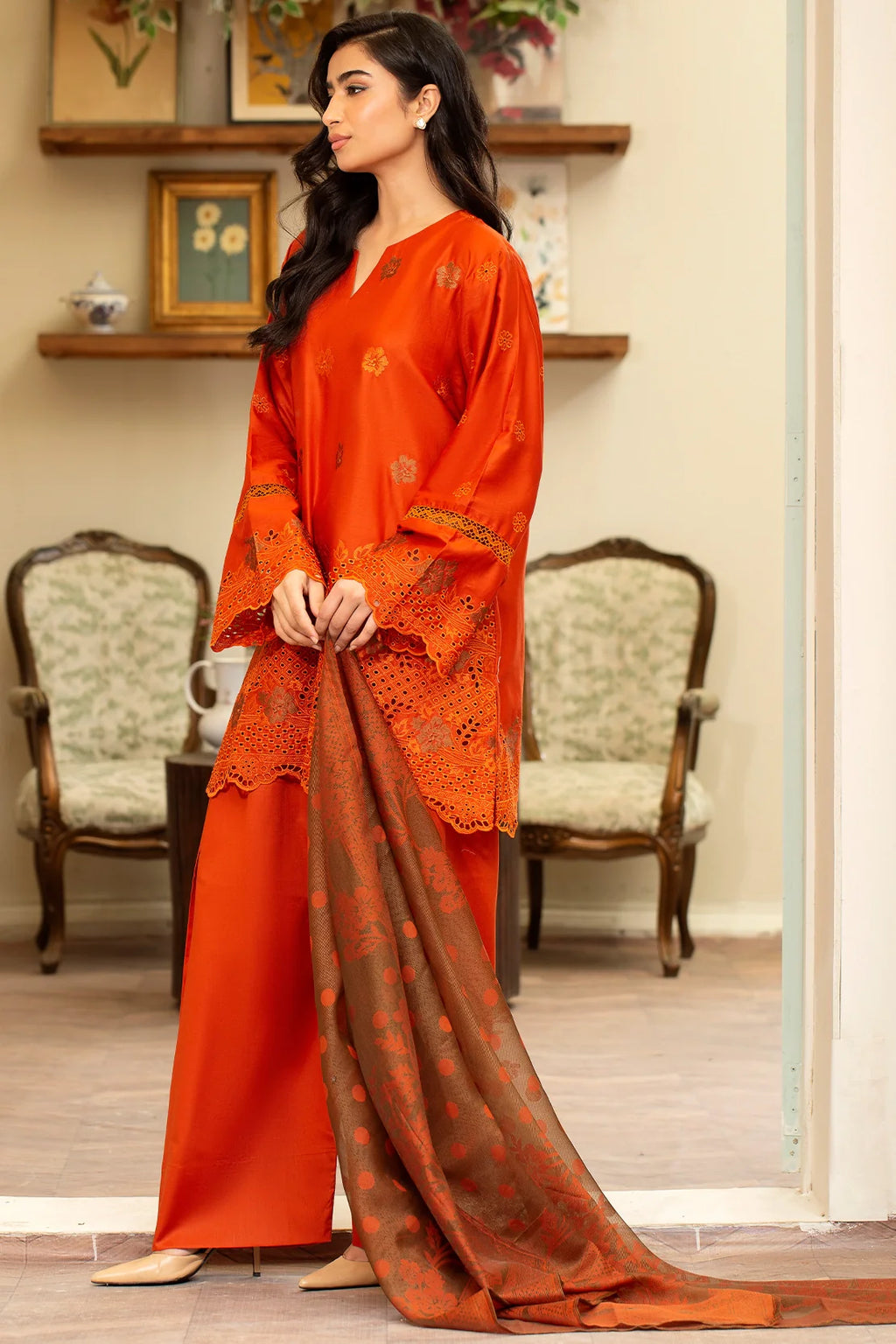Rashid Textile | Rahi Embroidered Lawn | 3712