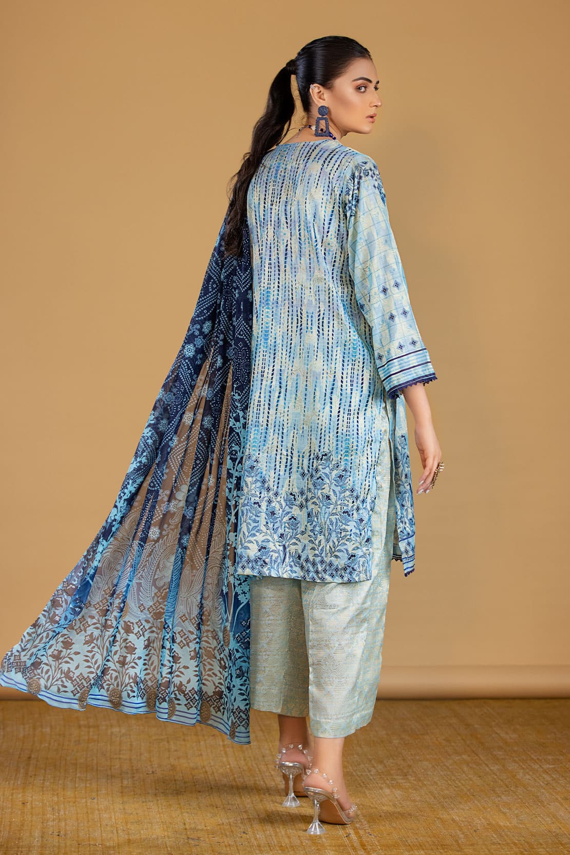 Rahi Embroidered Jacquard 7014