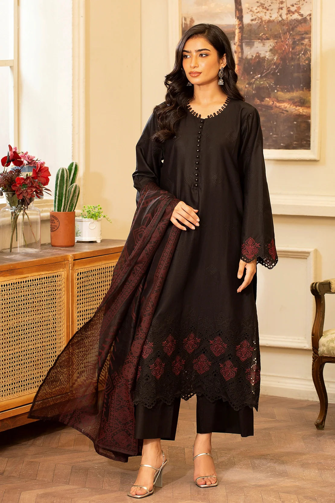 Rashid Textile | Rahi Embroidered Lawn | 3713