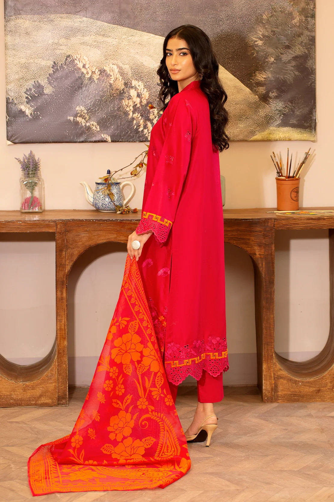 Rashid Textile | Rahi Embroidered Lawn | 3714