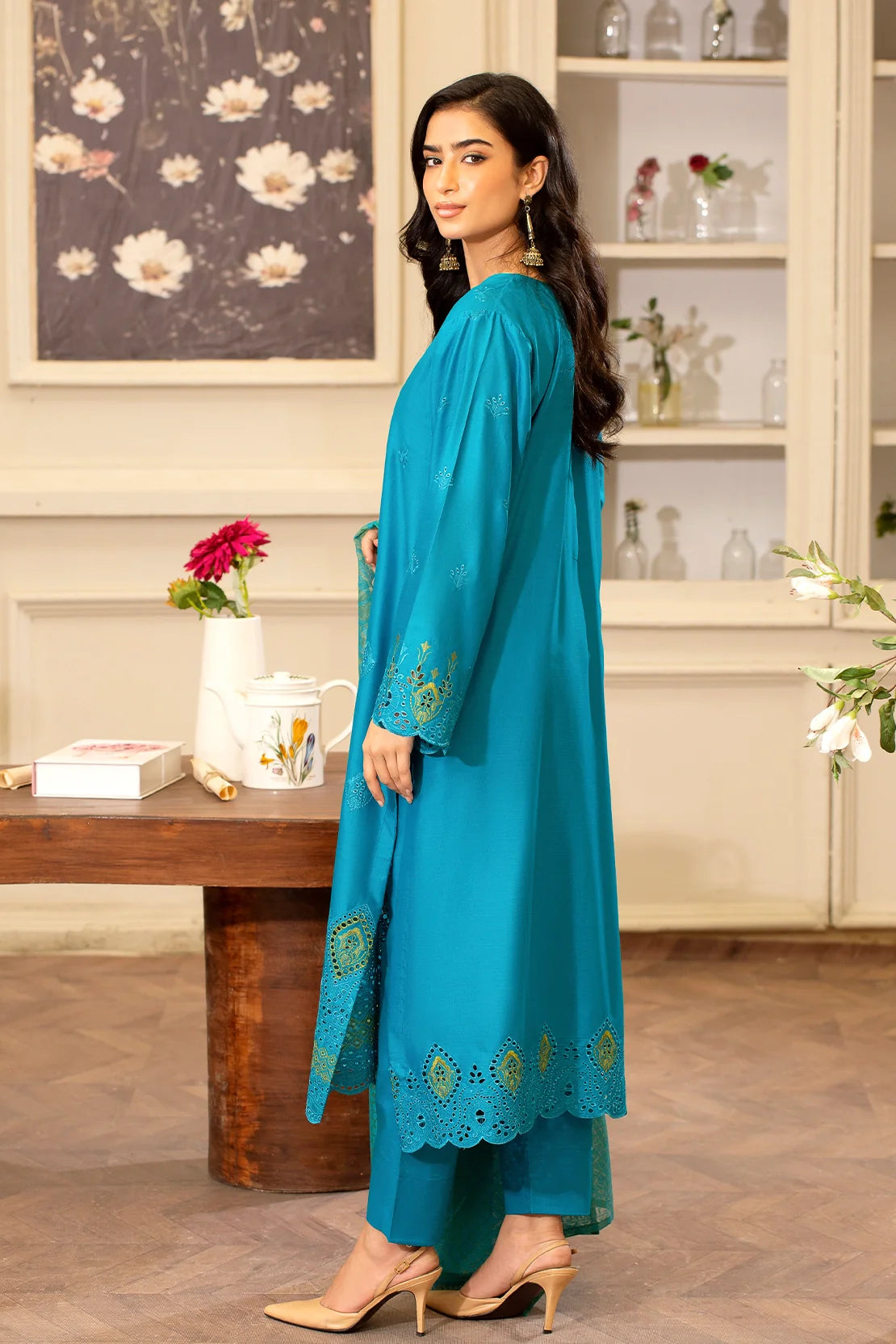 Rashid Textile | Rahi Embroidered Lawn | 3715