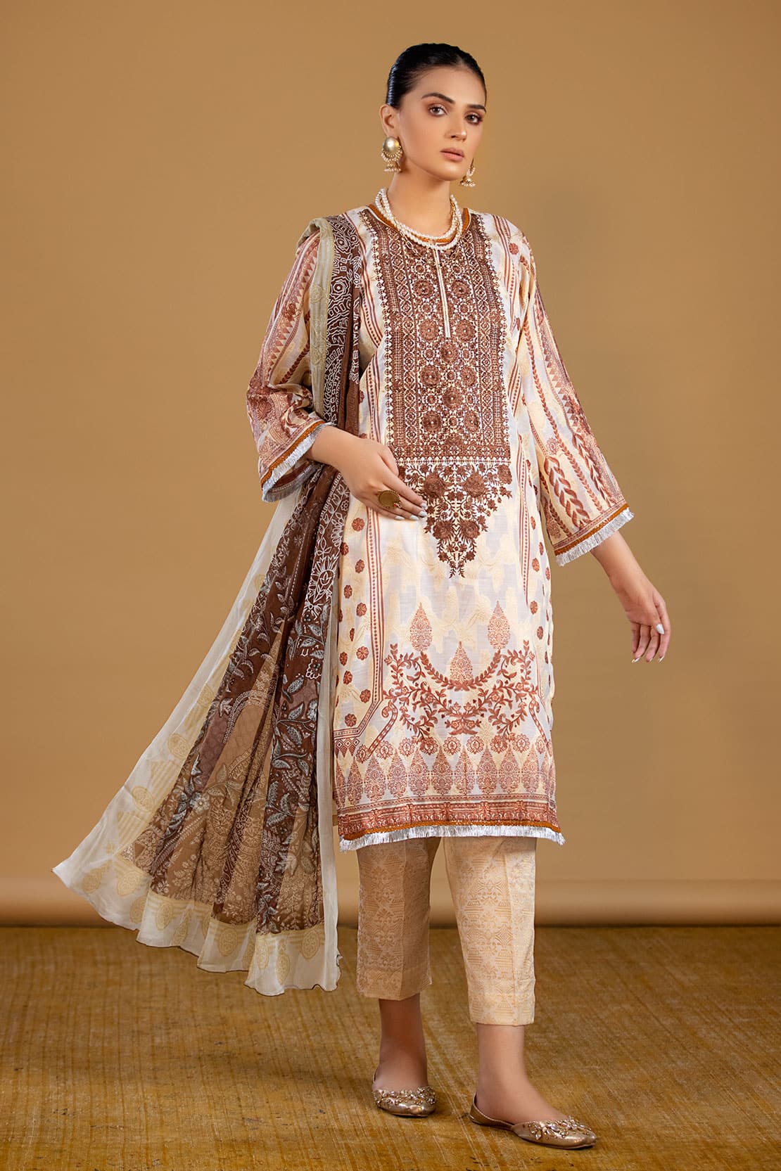Rahi Embroidered Jacquard 7016