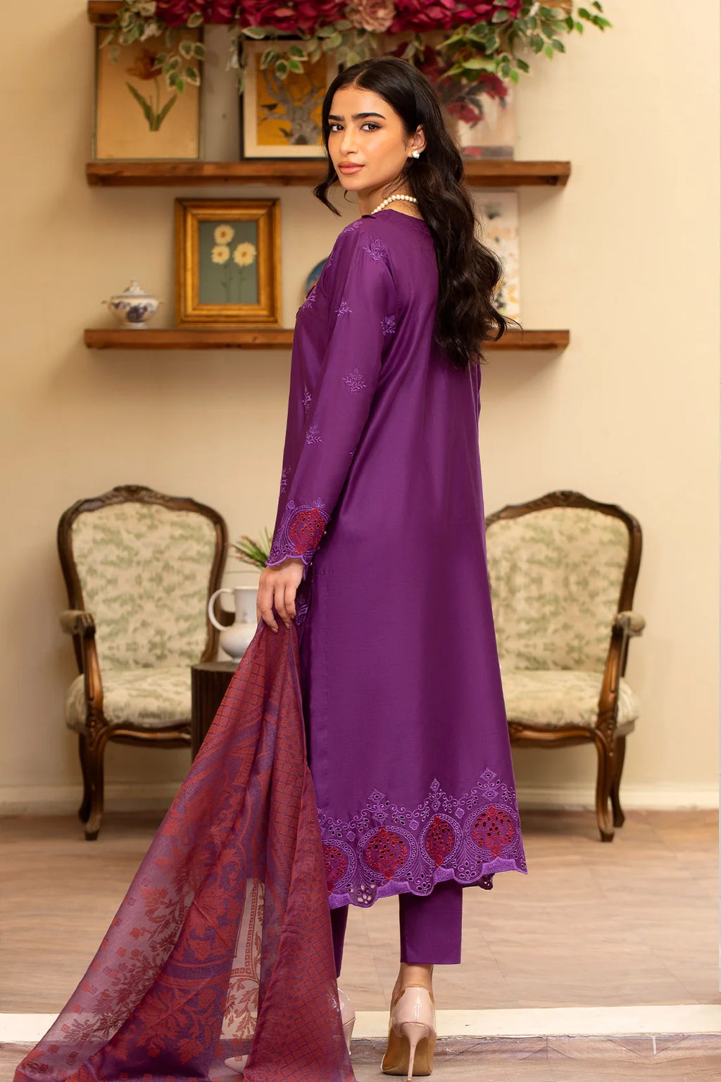 Rashid Textile | Rahi Embroidered Lawn | 3716