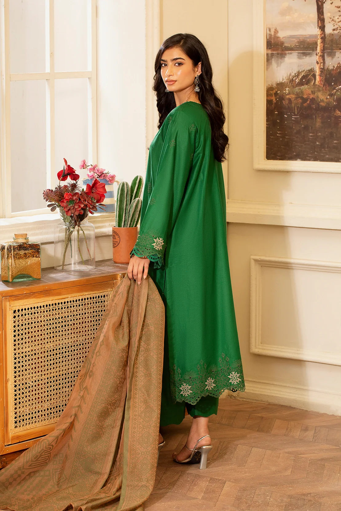 Rashid Textile | Rahi Embroidered Lawn | 3717