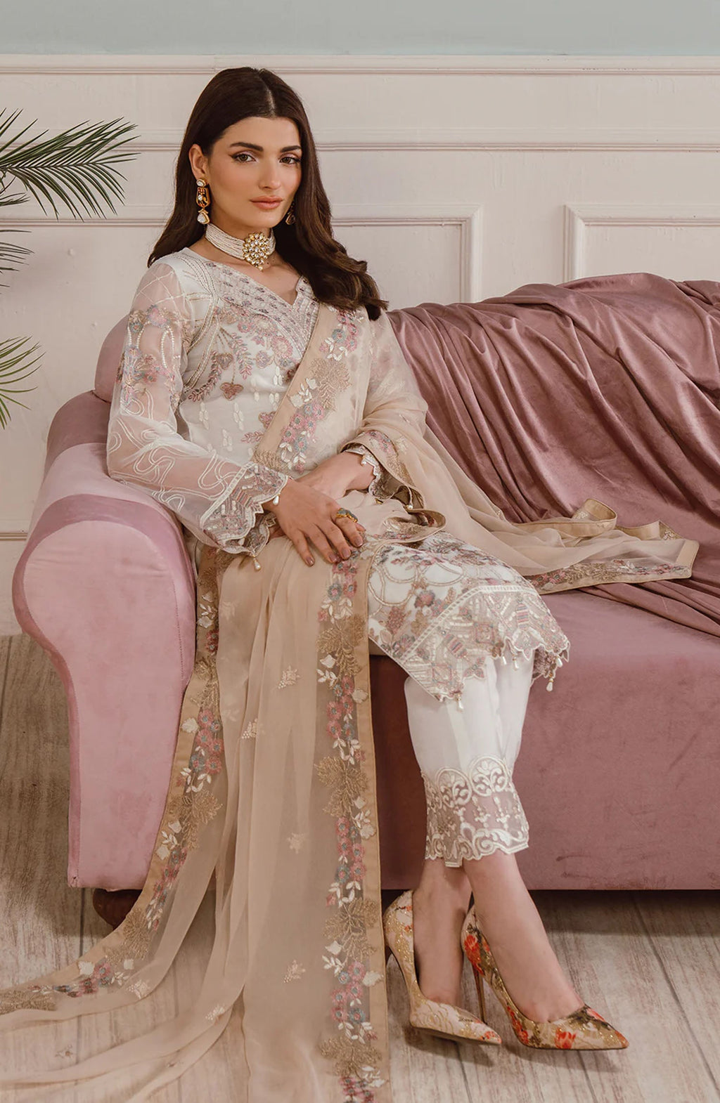 Ramsha | Luxury Chiffon Collection Vol 25 | F-2508