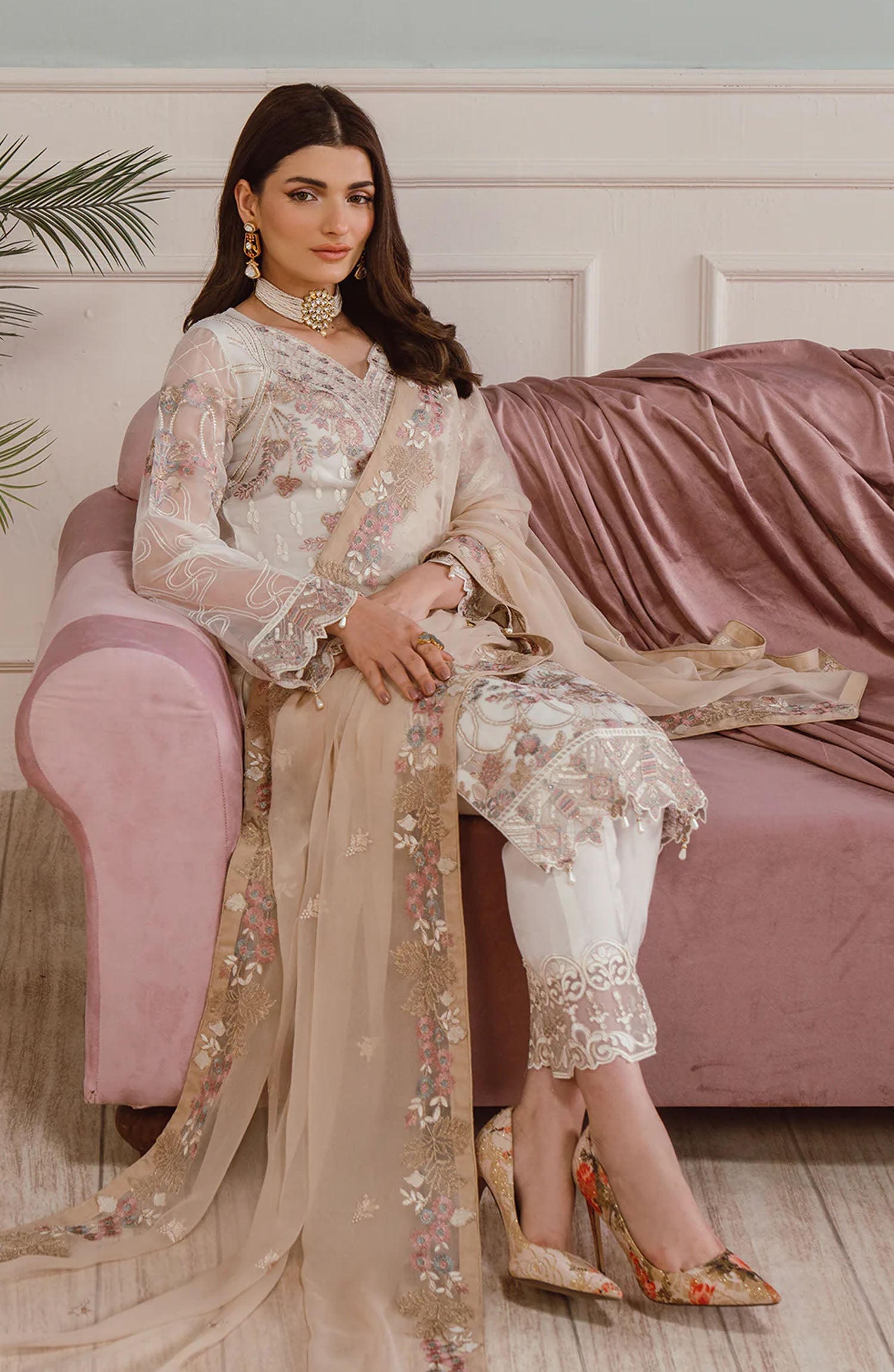 Ramsha | Luxury Chiffon Collection Vol 25 | F-2508