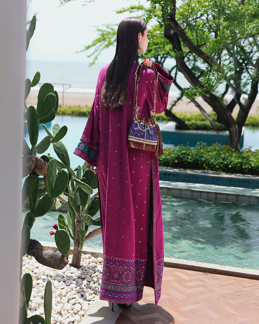 Mushq | Hemline Nuvera Raw Silk Formal | Reina Rouge