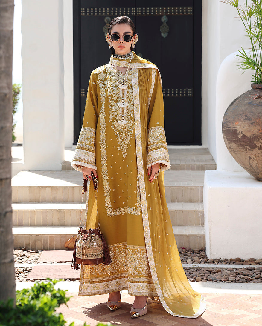 Mushq | Hemline Nuvera Raw Silk Formal | Rosalie Crown