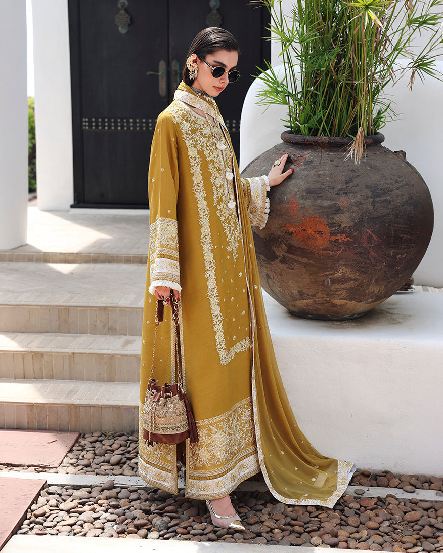 Mushq | Hemline Nuvera Raw Silk Formal | Rosalie Crown