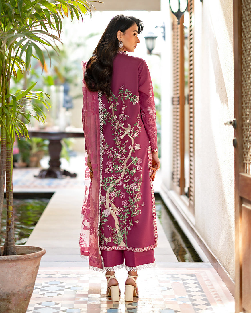 Mushq | Astoria - Festive lawn | Rosea