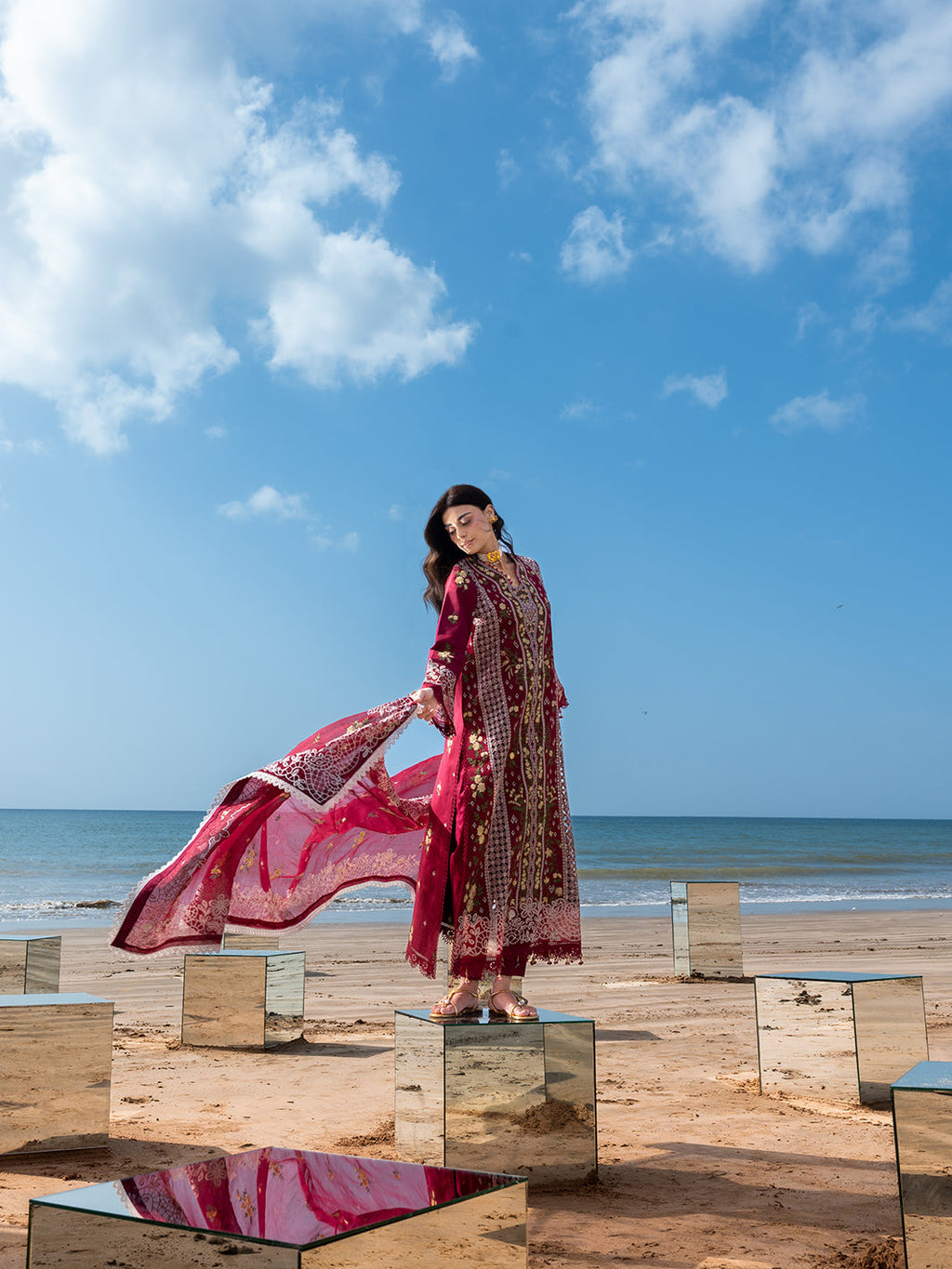 Mahnur | Sirene - Luxury Lawn | S-011
