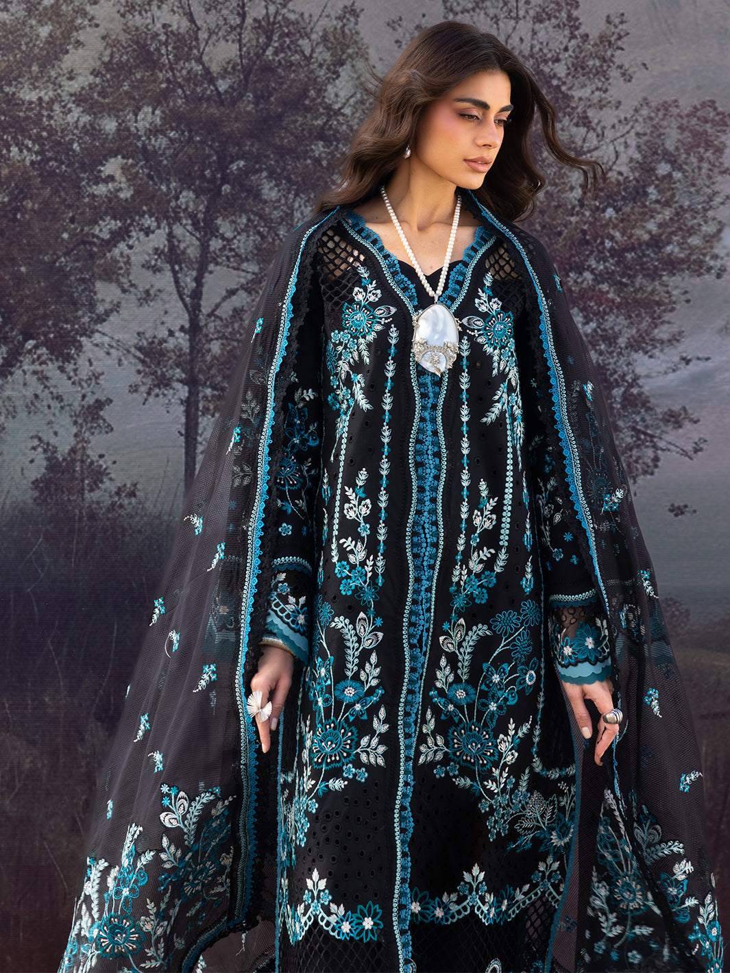 Mahnur | Sirene - Luxury Lawn | S-016