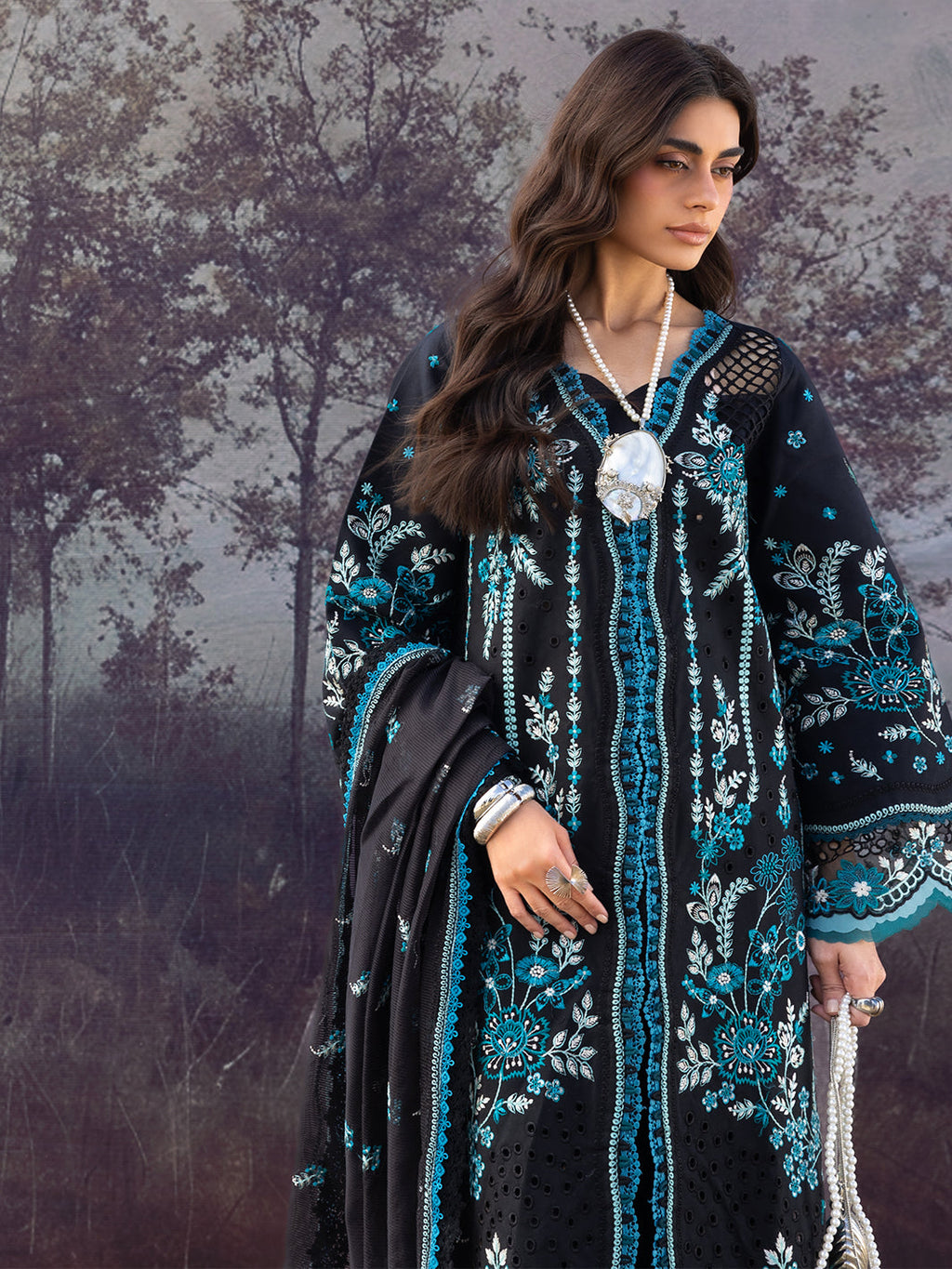 Mahnur | Sirene - Luxury Lawn | S-016