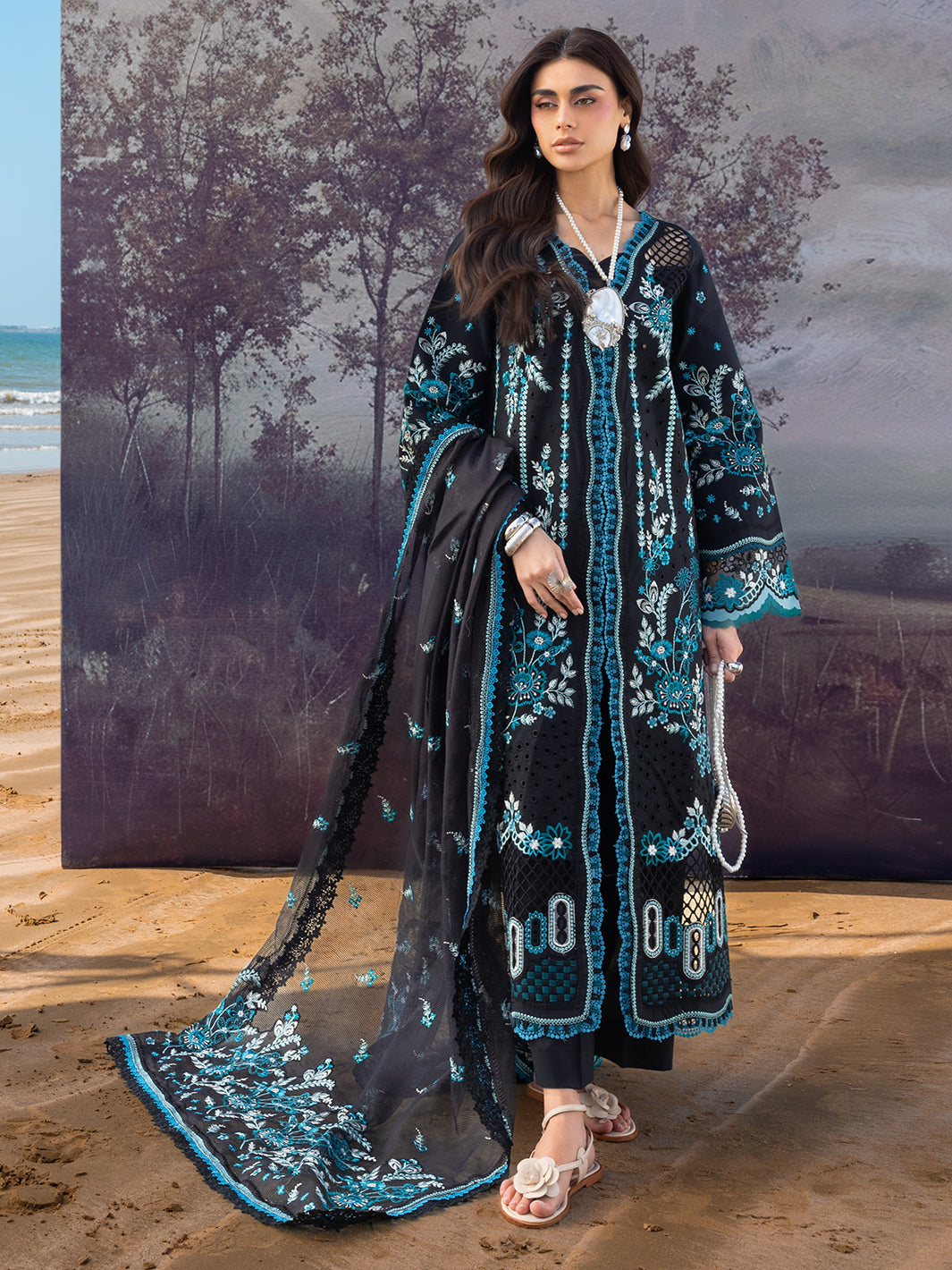 Mahnur | Sirene - Luxury Lawn | S-016