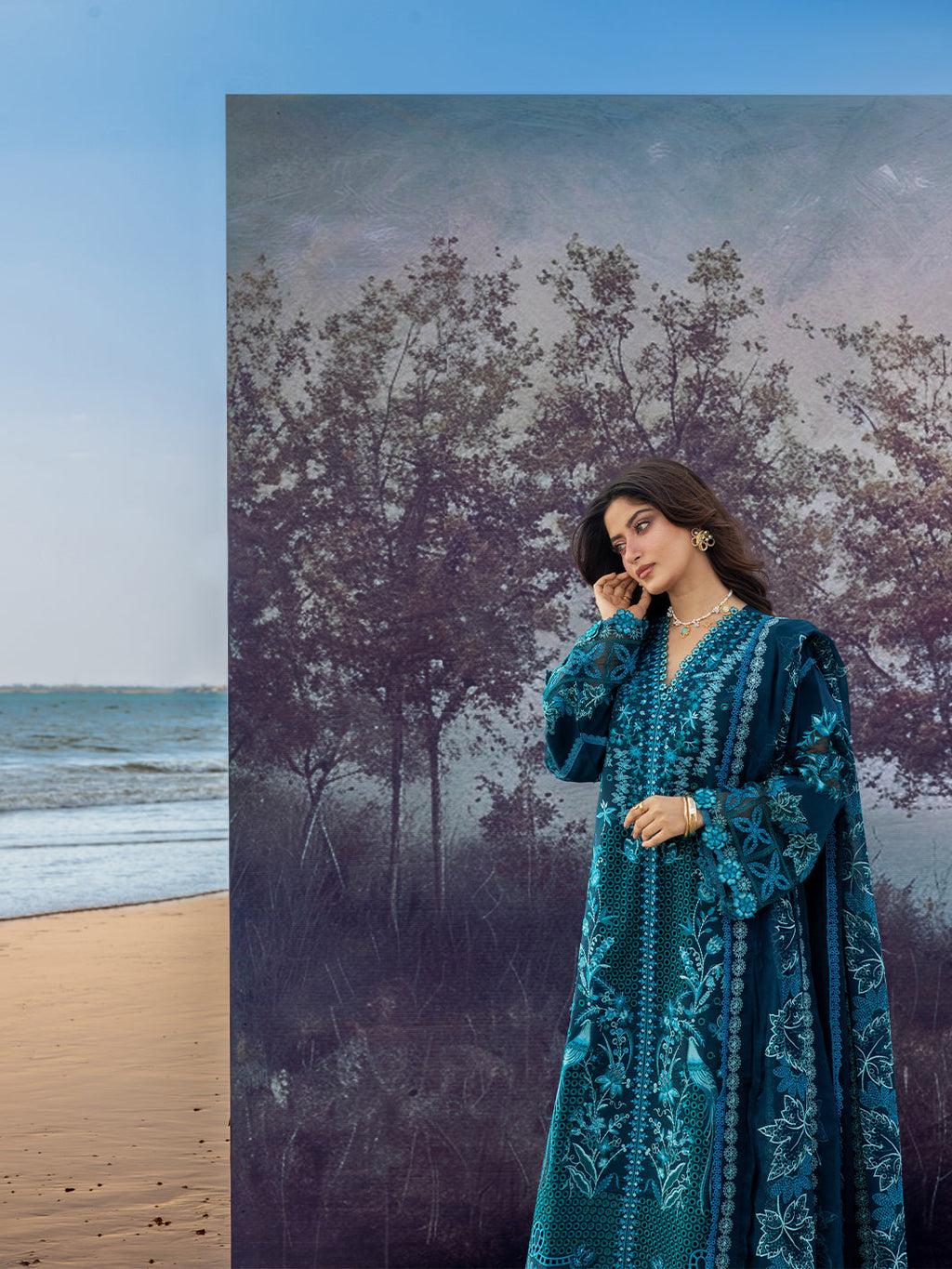 Mahnur | Sirene - Luxury Lawn | S-04