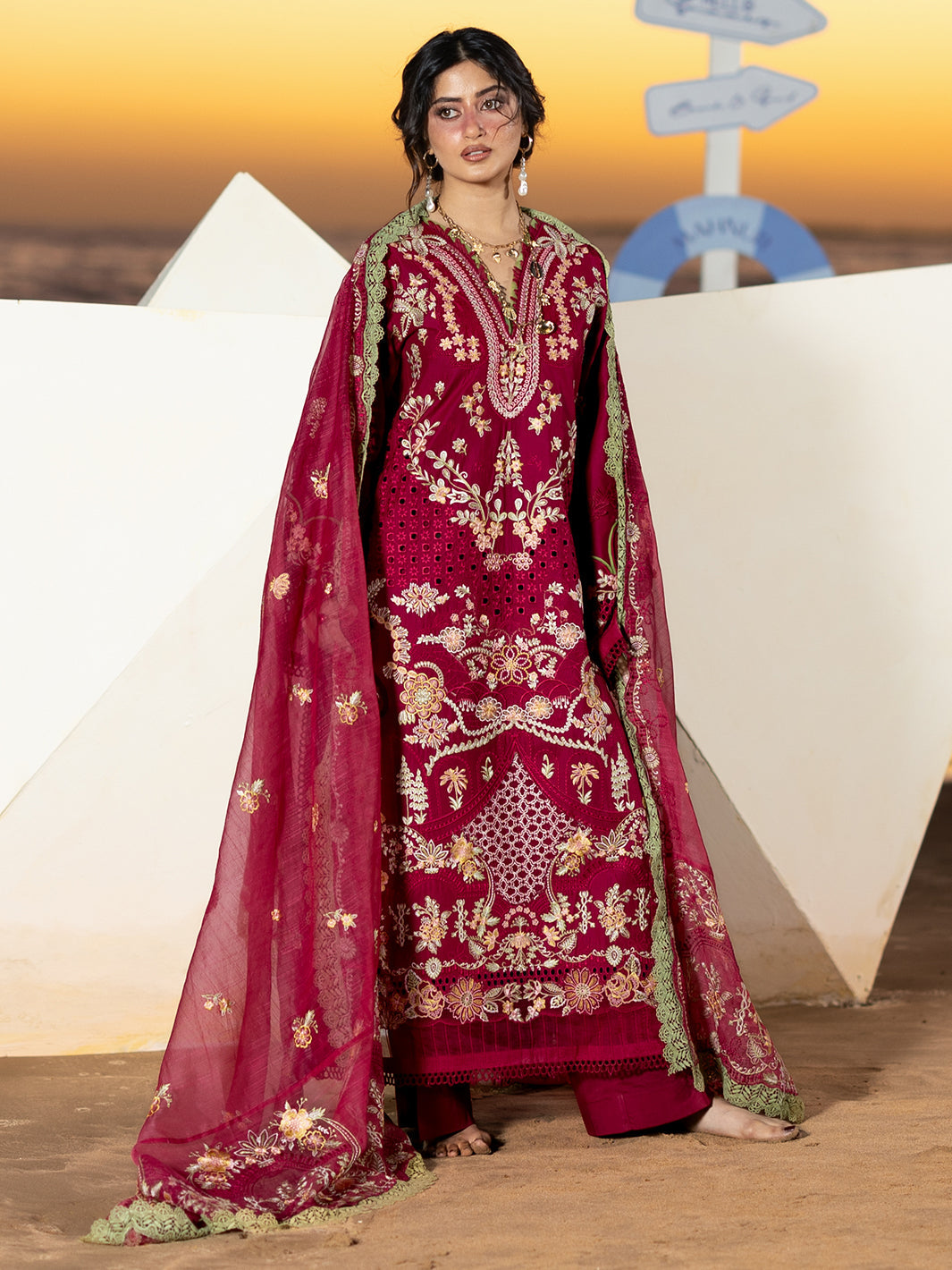 Mahnur | Sirene - Luxury Lawn | S-09