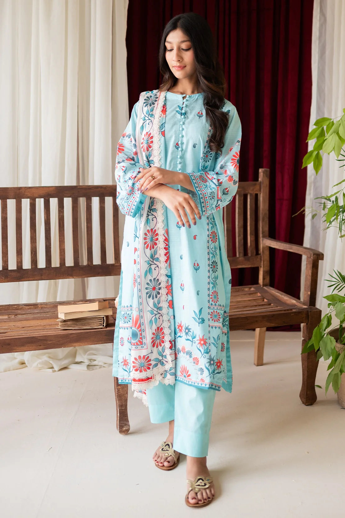 Rashid Textile | Sherine Printed Lawn | 009