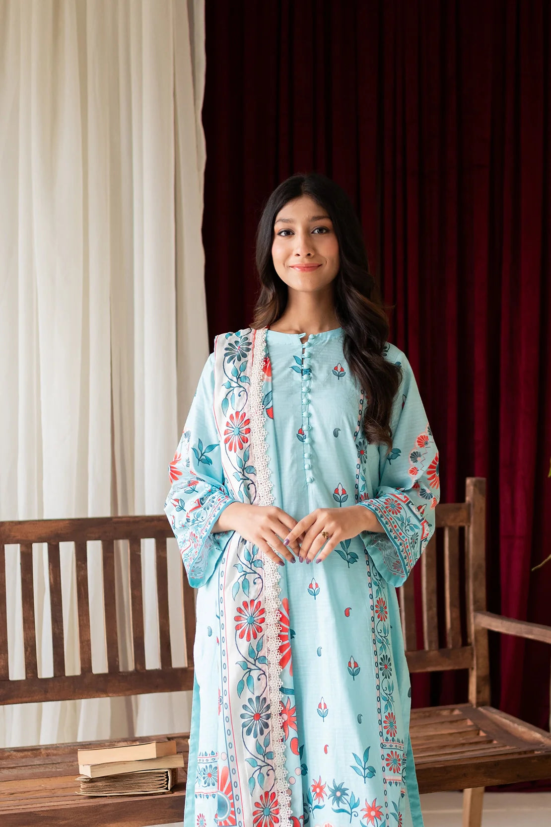 Rashid Textile | Sherine Printed Lawn | 009