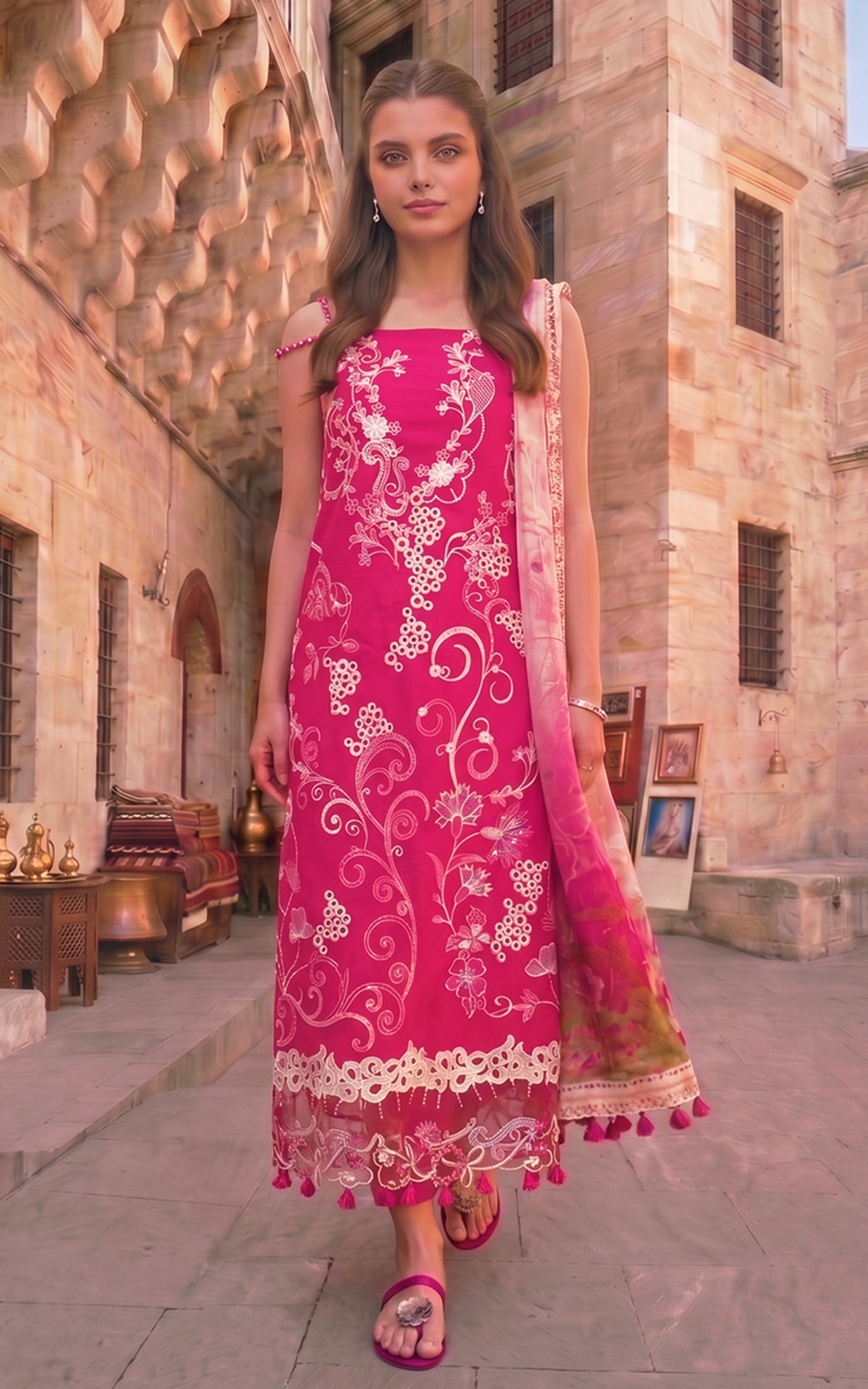 Asifa & Nabeel | Summer Lawn '26 | Fuchsia Allure