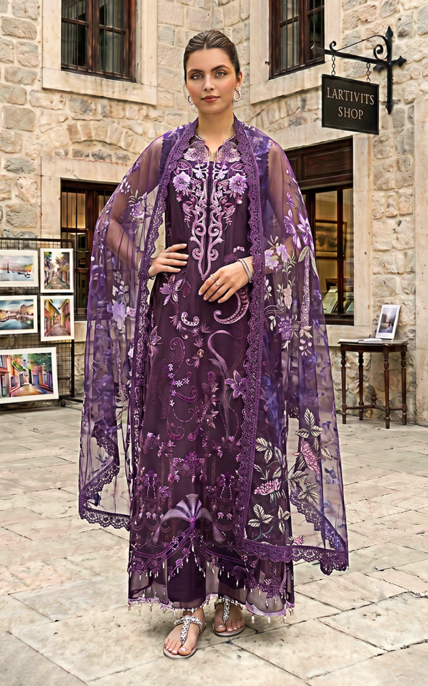 Asifa & Nabeel | Summer Lawn '26 | Plum Royale