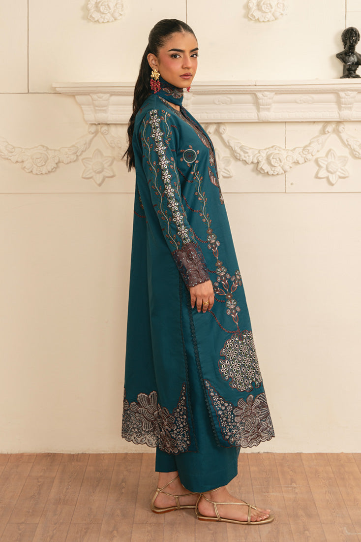 Haze Premium Summer Lawn Dress (SMC-214 B Zinc)