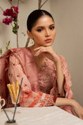 3 Piece - Embroidered Luxury Lawn - 7433