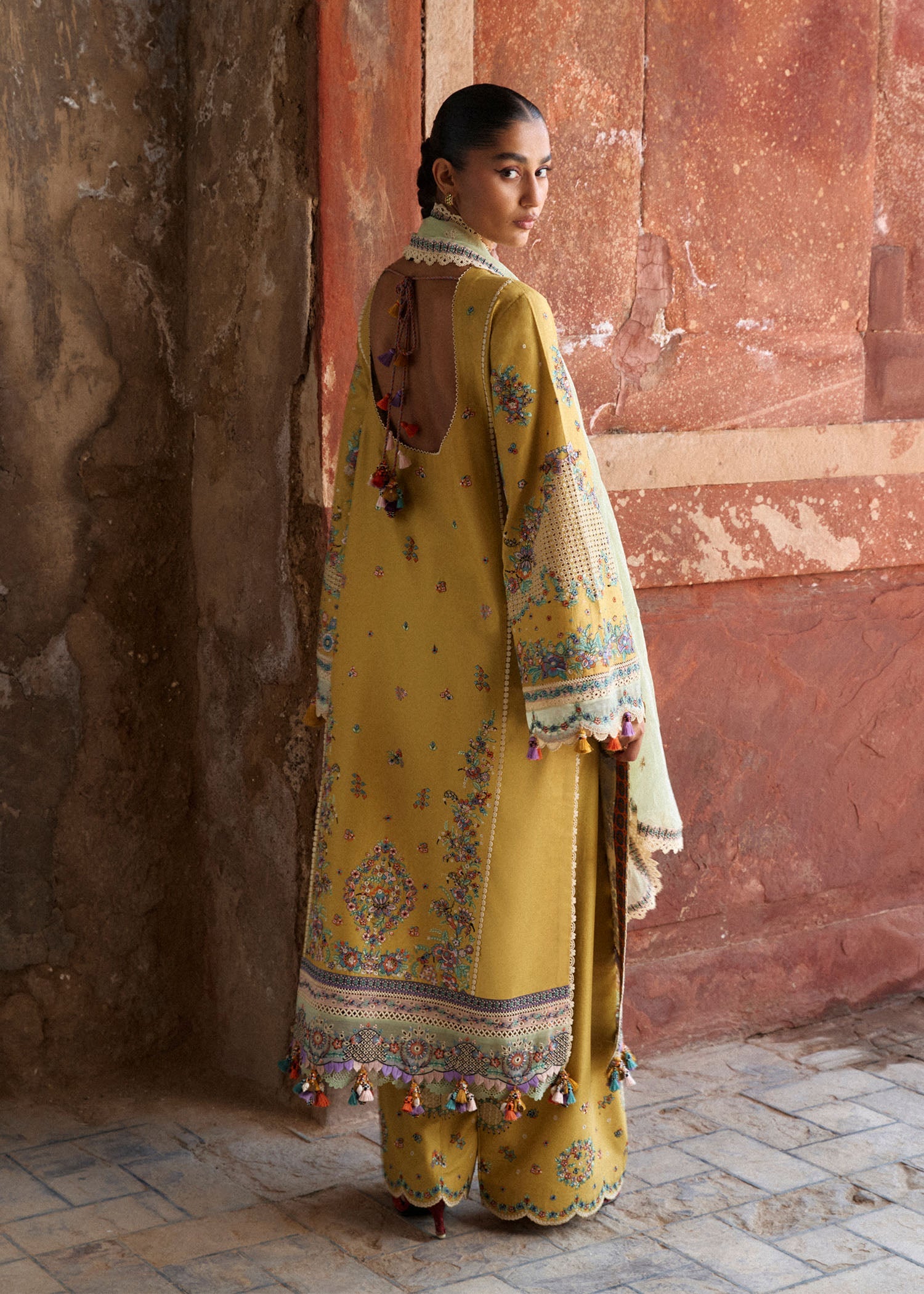 Hussain Rehar | ZAN SS26 | Sari