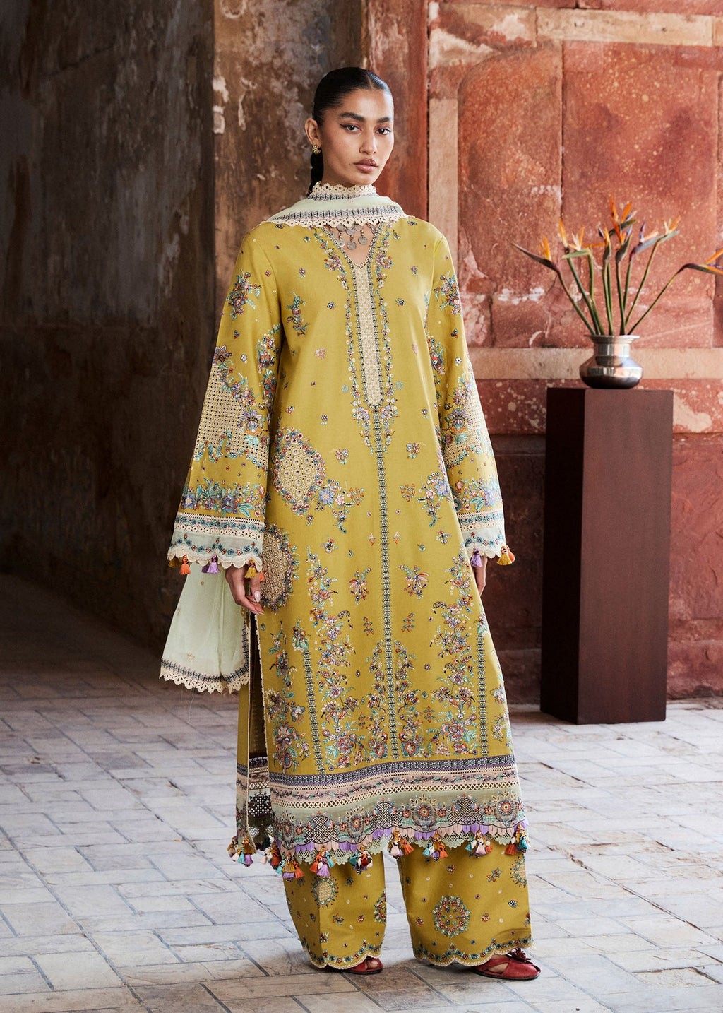 Hussain Rehar | ZAN SS26 | Sari