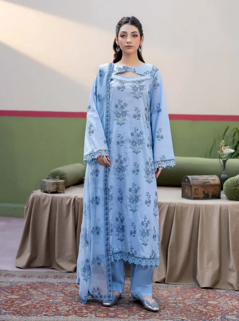 Noor-e-Fajar | Baran Embroidered Lawn | 1512