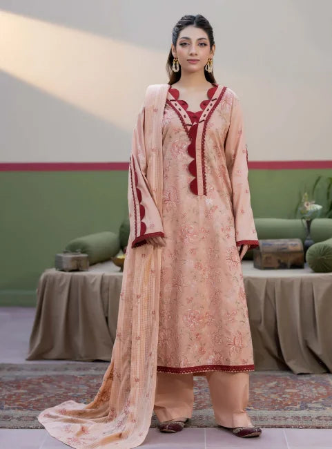 Noor-e-Fajar | Baran Embroidered Lawn | N-1516