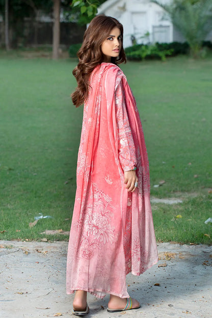 3 Piece - Embroidered Lawn - 8084