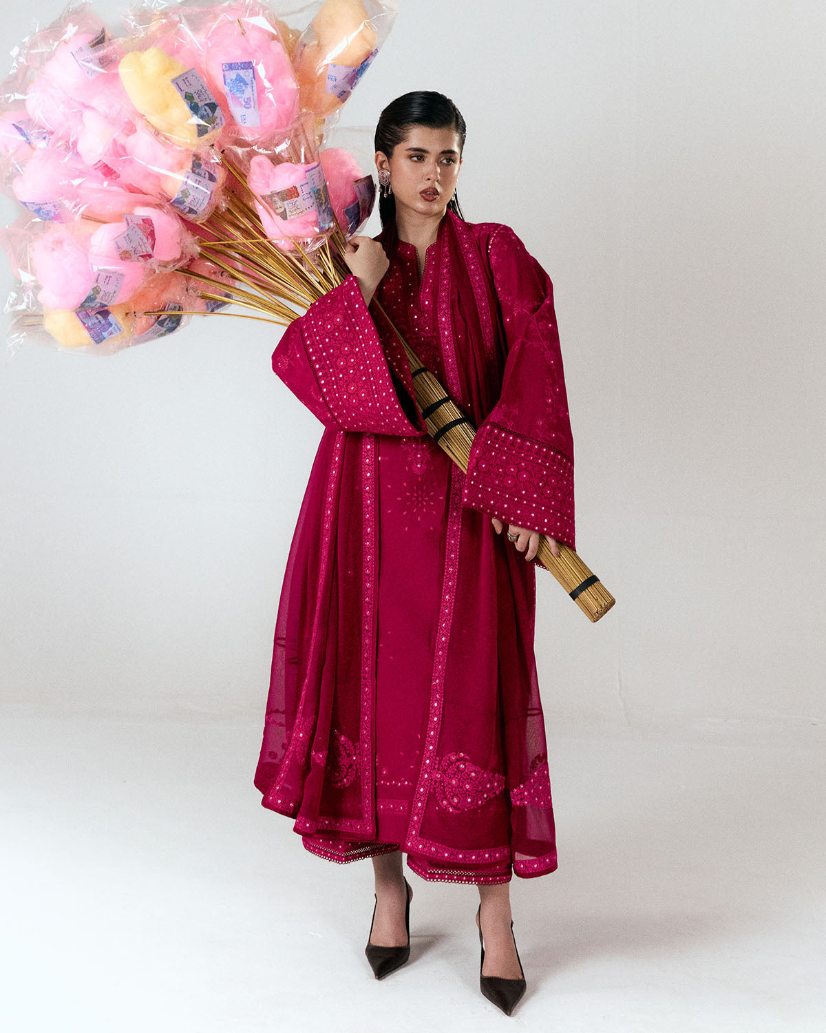 Jugnu | SS26 Edit 3 - Embroidered Lawn | Sela